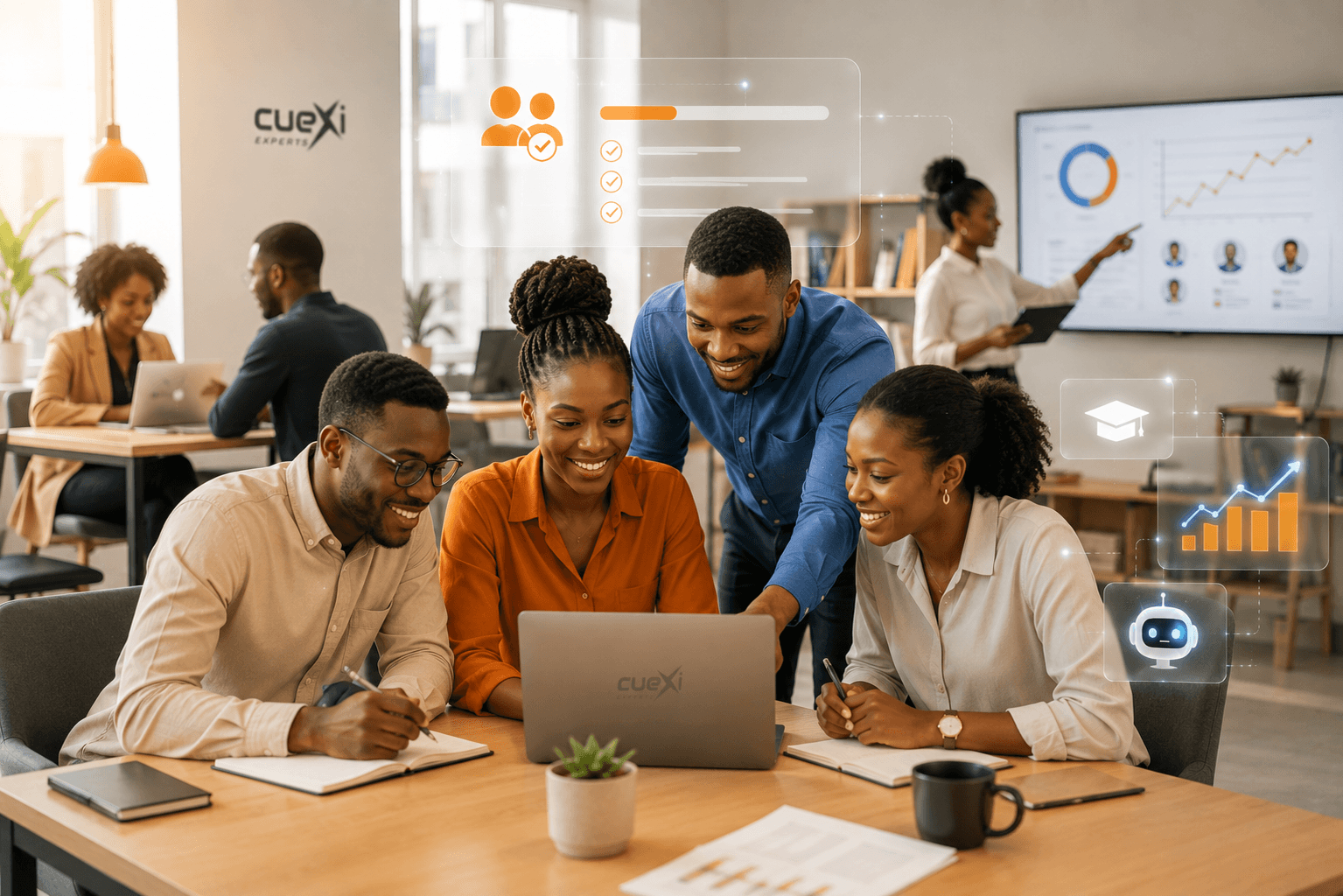 Vos formateurs pilotent, l'IA prend le relais au quotidien